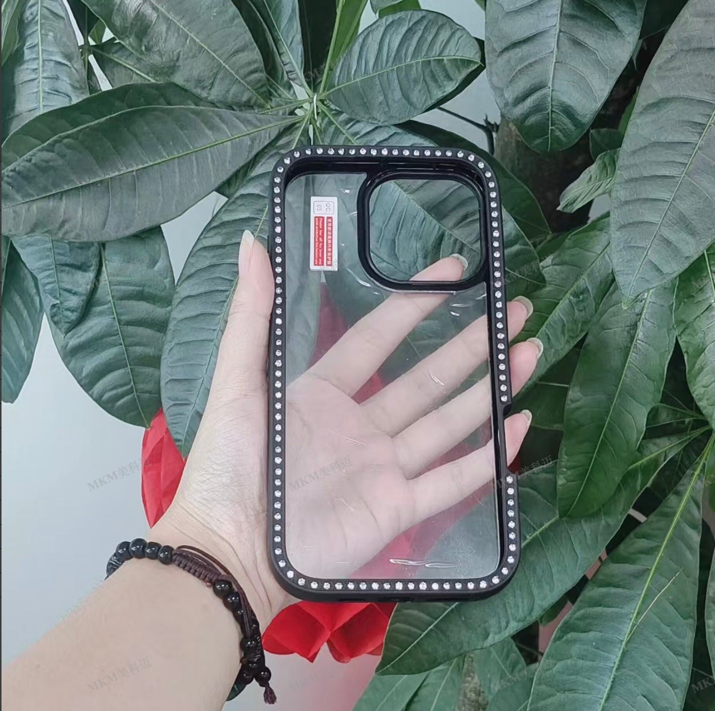 Double-sided diamond-inlaid three-in-one