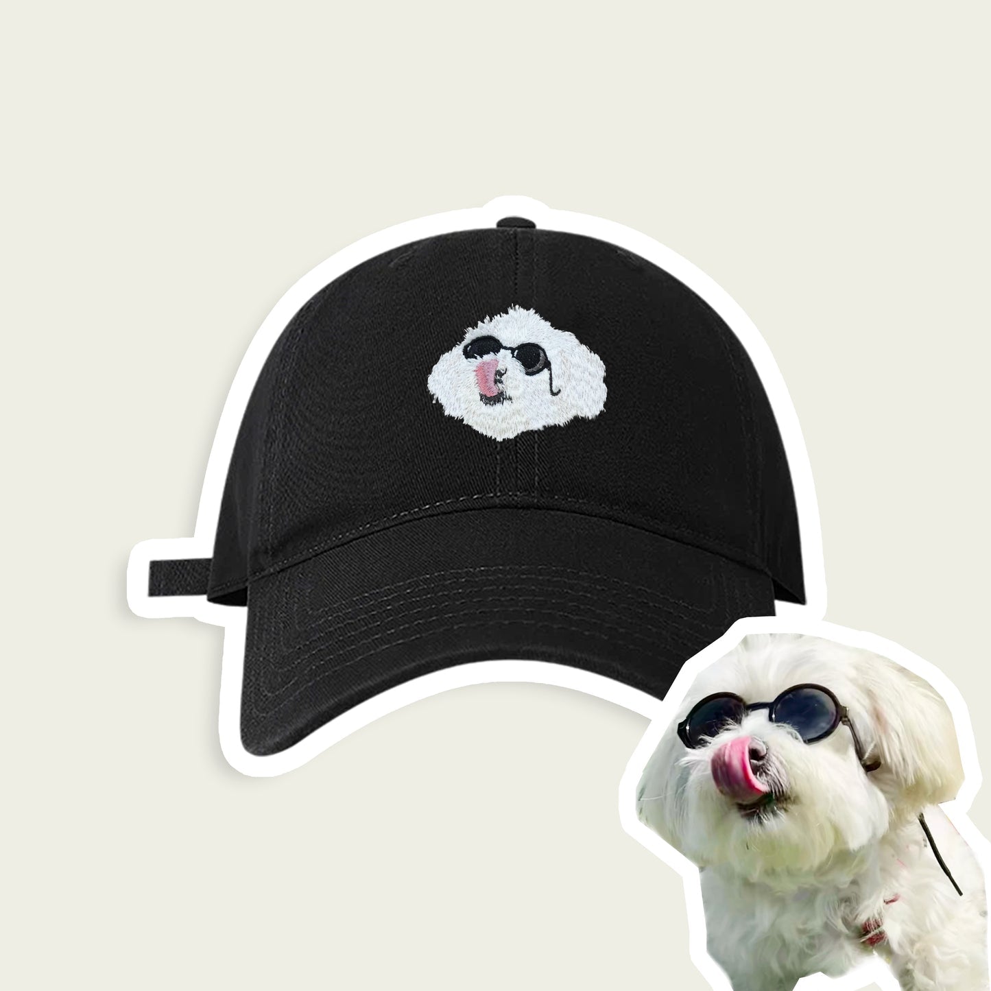 Custom Pet Embroidered Patch Hat