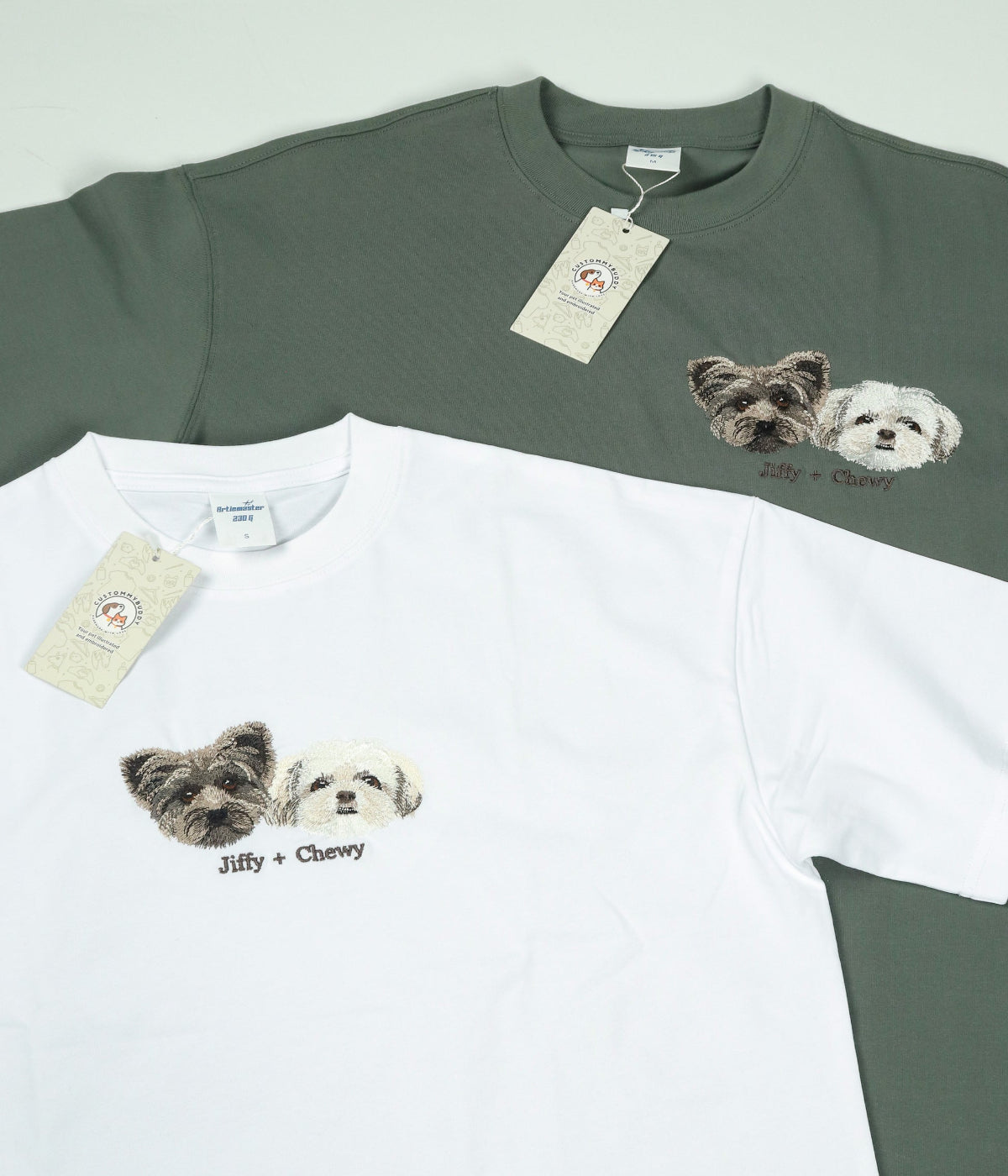 the custom embroidered clothing