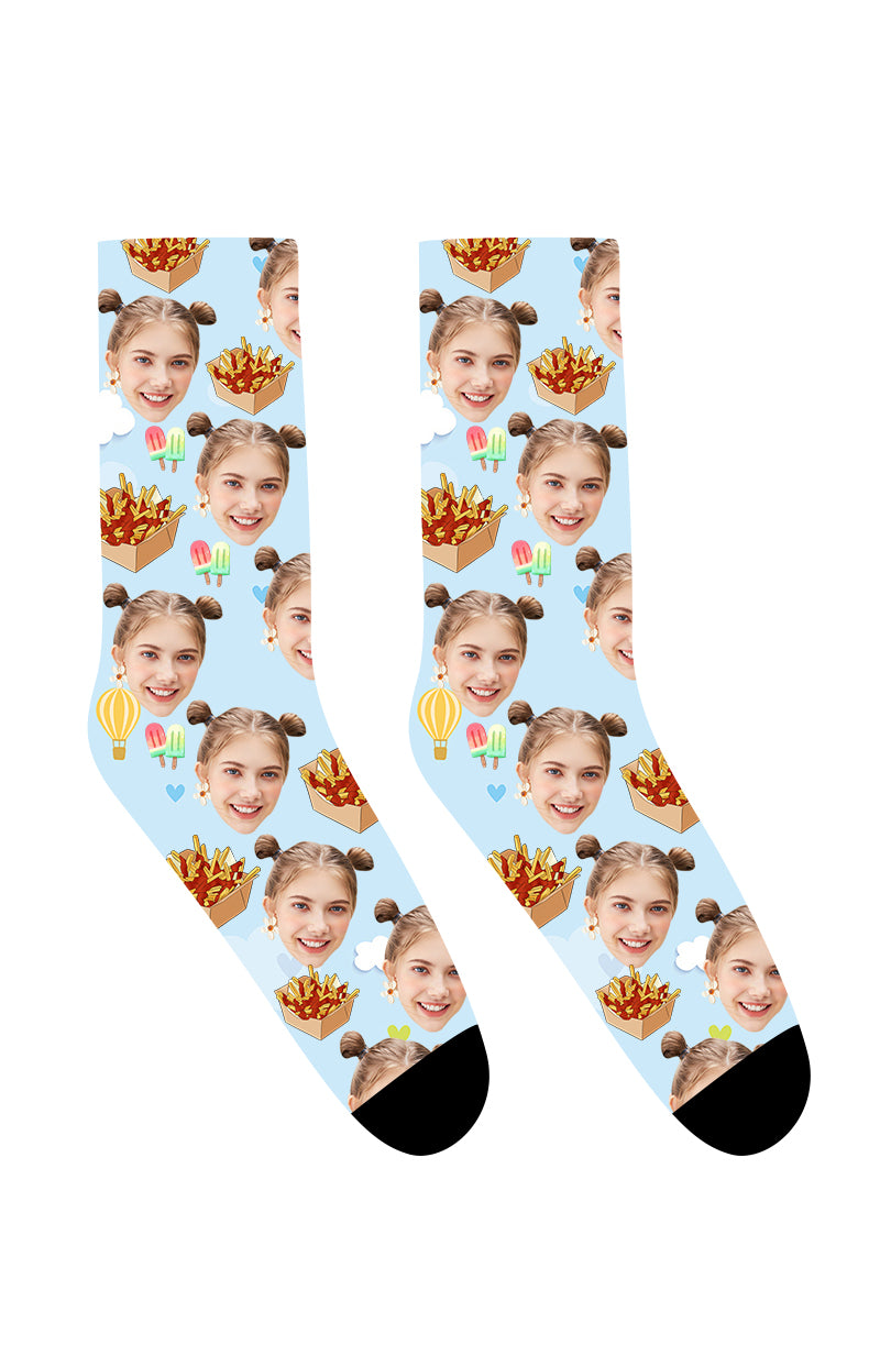 Custom Foodie Socks