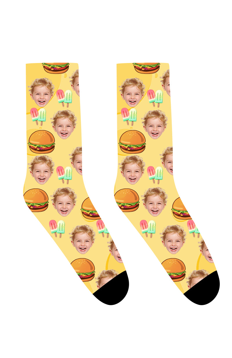 Custom Foodie Socks